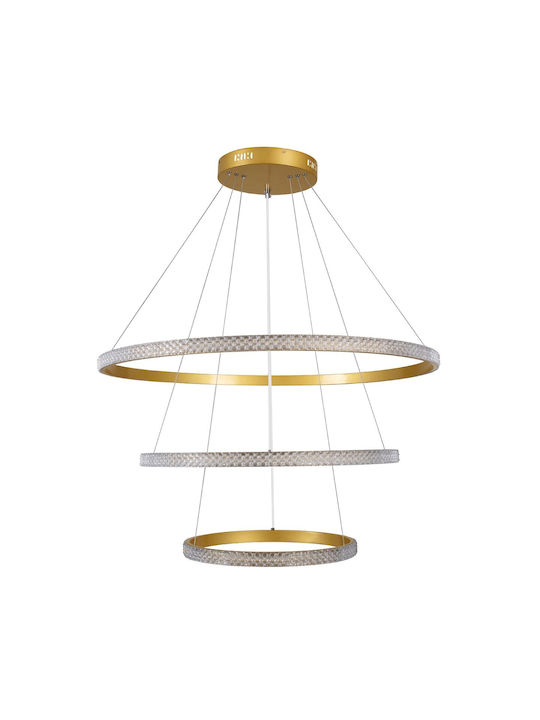 kelvo Diamond Ceiling Light White LED with Warm to Cool White Light 80x80x80cm