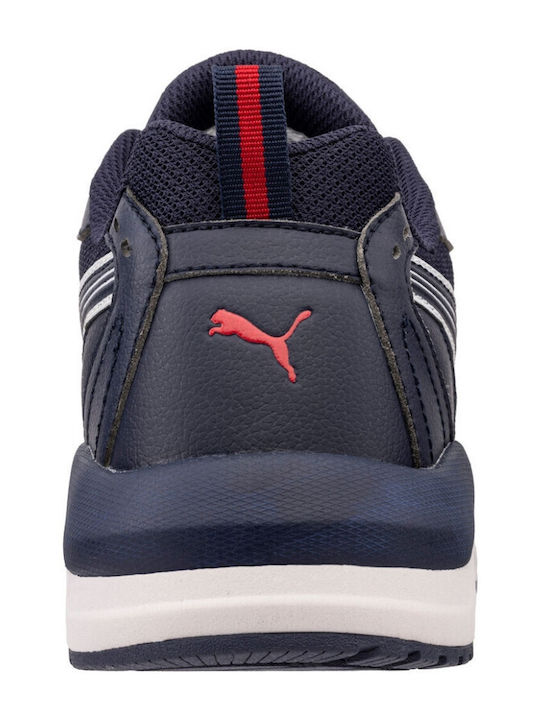 PUMA Puma Αδιάβροχο Παπούτσι Εργασίας Μπλε S1PS με Hitzebeständige Sohle (HRO) Rutschfestigkeit (SR)