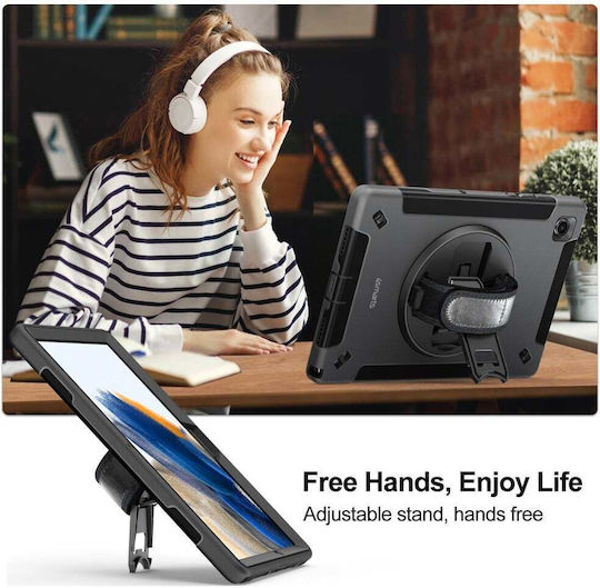 4Smarts Flip Cover Ανθεκτική Μαύρη (iPad 2019/2020/2021 10.2'')