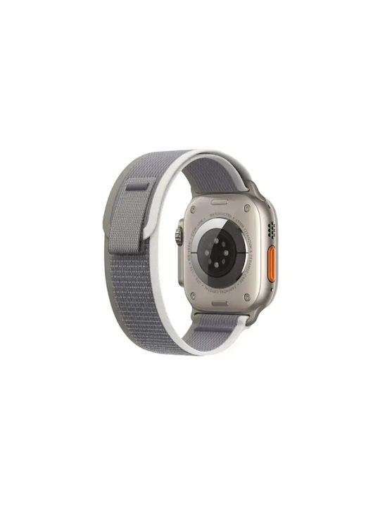 Wiwu Trail Loop Каишка Зелено Сиво Apple Watch 42 44 45 46 49 мм