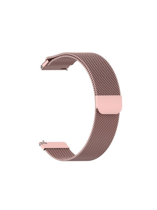 Μεταλλικό Λουράκι Milanese Μαγνητικό Κλείσιμο Garmin Venu 2s Venus 3s Leopard