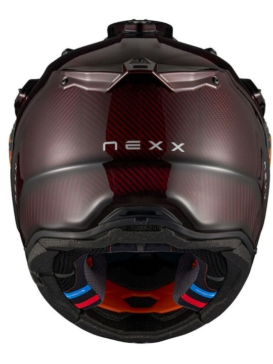 Nexx X.Rally Gravix On-Off DOT / ECE 22.06 Namib Carbon Red