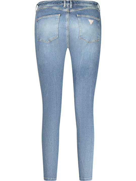 Hoch tailliert Damenjeans in Schlanker Passform