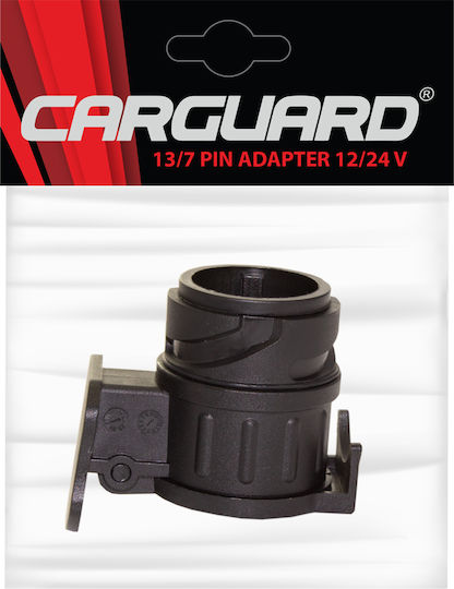 Set 1 Mini Adapter 13/7 Pin 12/24v Carguard Trailer Tow Truck