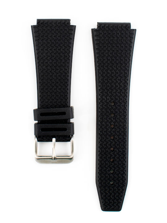Tommy Hilfiger Curea de Cauciuc Neagră 20mm