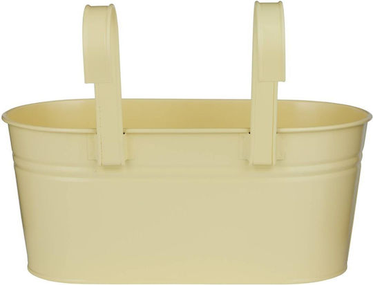 Butlers Ζαρντινιέρα Ανοιχτό Κίτρινο 33x16εκ.