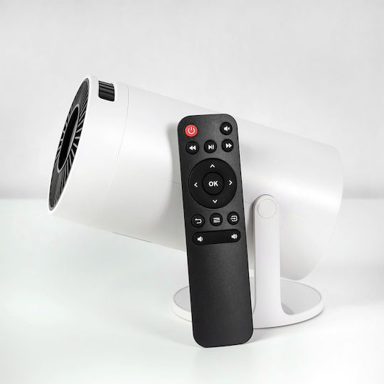 LVN System P720 Mini Beamer LCD HD Lampe LED mit Wi-Fi und Eingebauten Lautsprechern