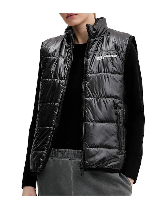 Women's Lifestyle Jacket Double Sided for Winter Black