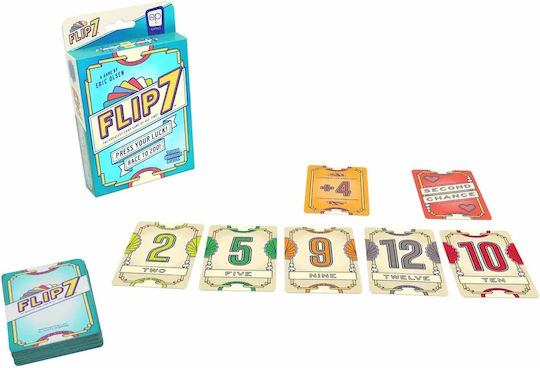 Brettspiel Flip 7 für 3+ Spieler 8+ Jahre (EN) The OP