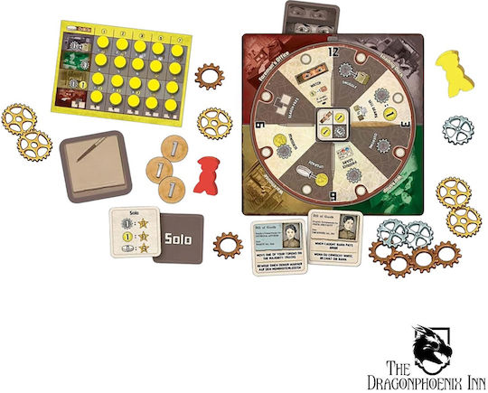 Board Game Watch for 1-4 Players 14+ Years Old (EN) Rio Grande Games