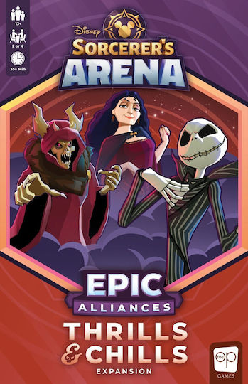 Game Expansion Disney Sorcerer's Arena: Epic Alliances - Thrills & Chills for 2-4 Players 13+ Years Old (EN) The OP