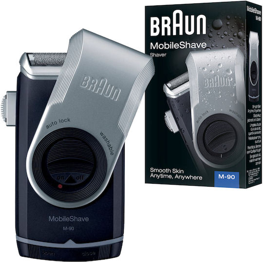 Braun M90 Vintage Elektrorasierer Gesicht
