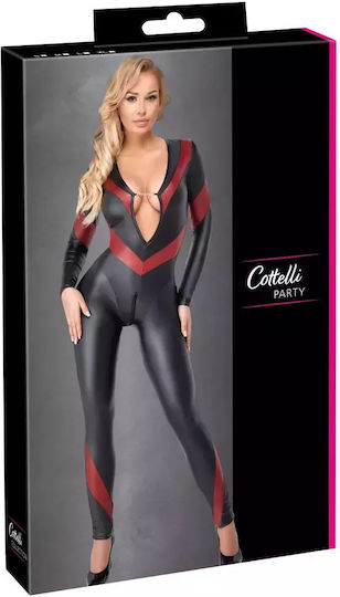 Cottelli Collection Ολόσωμη Φόρμα Κόκκινη