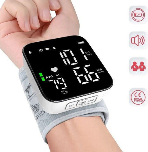 Andowl Digital Wrist Blood Pressure Monitor Ck-w118
