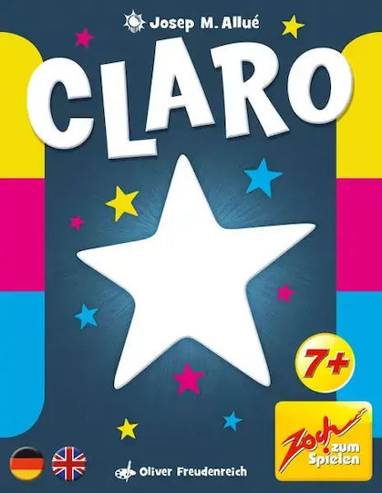Brettspiel Claro für 3-6 Spieler 7+ Jahre (EN) Zoch Verlag