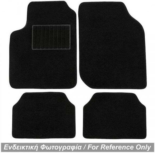 Race Axion Set Covorașe Față și Spate 4buc din Covor pentru Mitsubishi Carisma 1999-2004 Negre