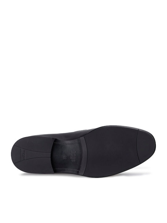 Deri Herren Mokassins in Schwarz Farbe