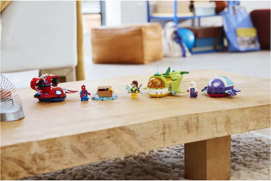 LEGO Marvel Spidey Underwater Vehicles for Ages 4+ 154 Pieces