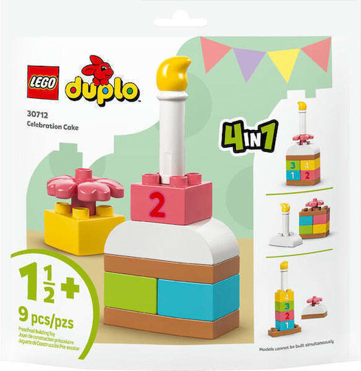 LEGO Duplo Celebration Cake За 1.5+ Години 9 Бройки