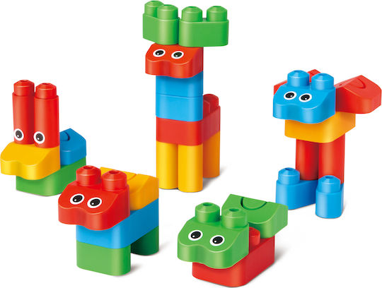 Hape Blocuri PolyM Zoo pentru 1,5-5 ani Ani 31buc