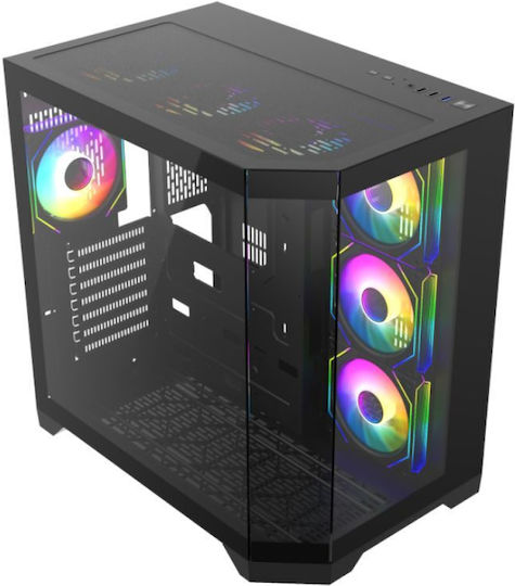 Vengeance Hype-V75 Gaming Desktop PC (Ryzen 5-7500X3D/32GB DDR5/1.0TB SSD/Radeon RX 9060 XT/No OS)