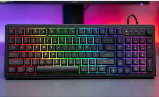 Savio GALAXIS Gaming Keyboard with RGB Lighting (English US)
