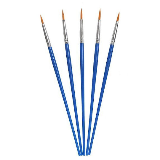 Alista Home Set Cu Pensule De Machiaj Din Perie Sintetică 5 Bucăți