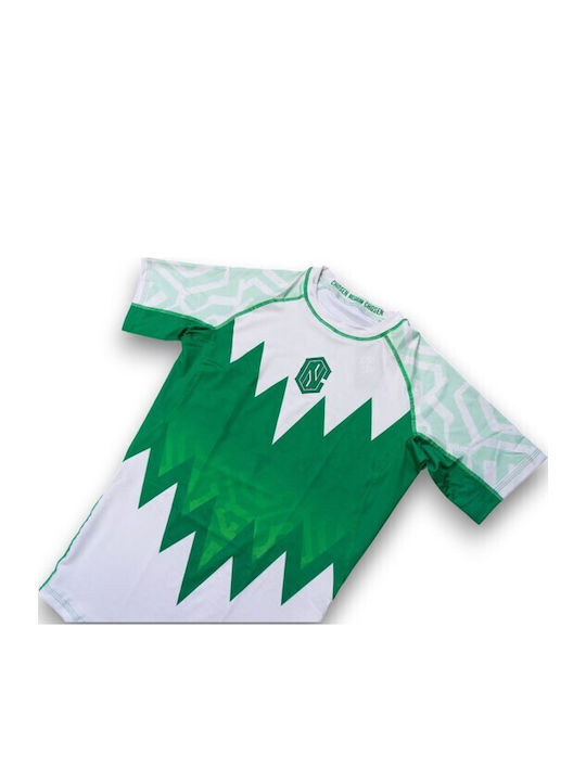 Chosen Tricou Pentru Bărbați Mâneci Scurte CHRS159 Pentru Jiu-Jitsu Bej