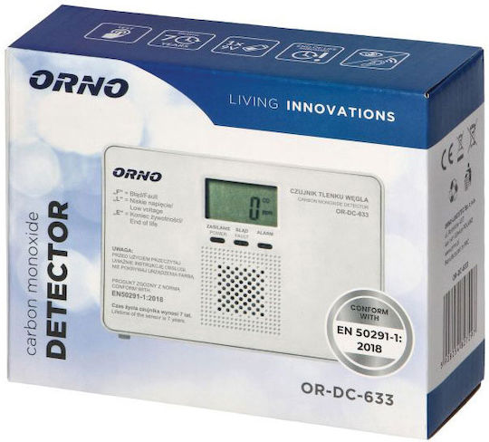 Orno Autonomer Kohlenmonoxid-Detektor