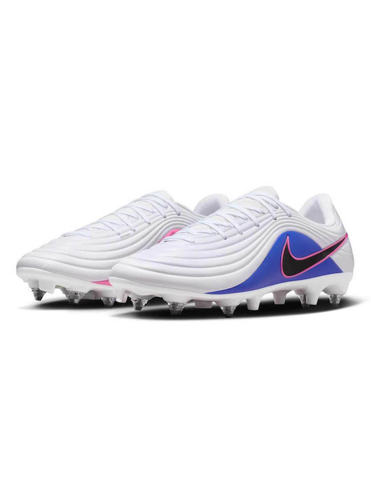 Nike Tiempo Football Shoes with Cleats White