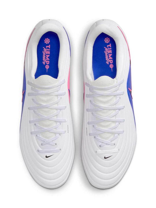 Nike Tiempo Football Shoes with Cleats White