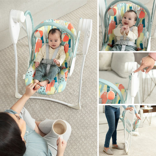 Graco Handbuch Baby Relax Schaukel Baby Delight Gray für Kind bis 9kg