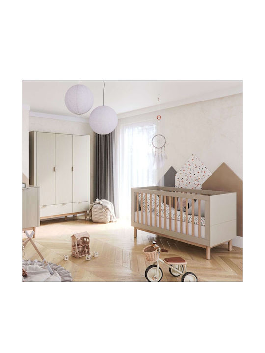 Pinio Κούνια Miloo Λευκή για Στρώμα 70x140cm