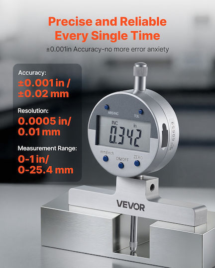 Vevor Digital Measuring Instrument QFCTZSDQFC021T0P7001V9