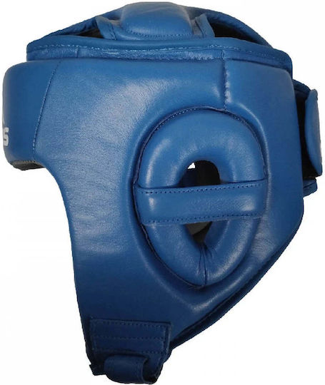 Olympus Sport Olympus Sport Boxing Helmet Adult Open Face Leather Blue