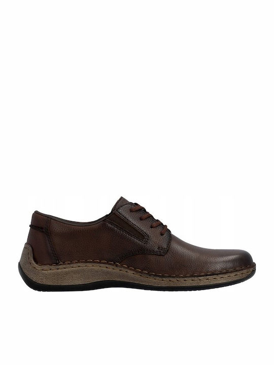 Leather Men's Casual Brown Shoes