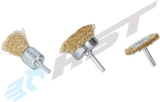 Σετ Συρματοβουρτσες Inox 3tmx Hst0246