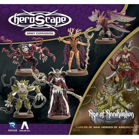 Heroscape Age Annihilation Heroes Aboreas
