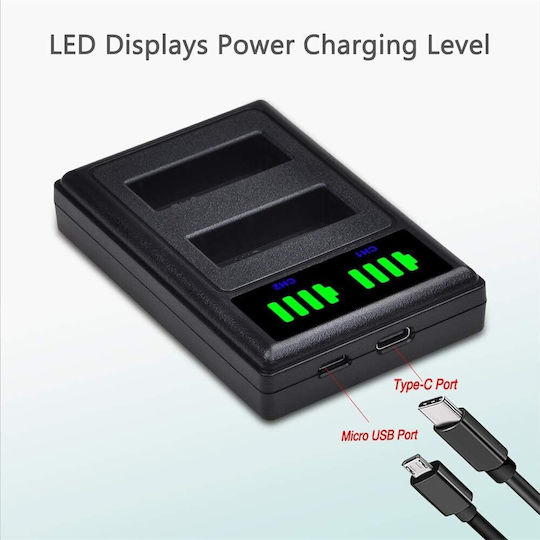 Set 2 Bls-50 Bls-5 2000 Mah Batteries Dual Charger Compatible Olympus Pen E-p7 E-pl10 E-pl9 E-pl8 E-pl7 E-pl6 E-pl5 E-pl3 E-pl1s E-pm2 Om-d E-m5 Mark Iii Iii S Stylus 1