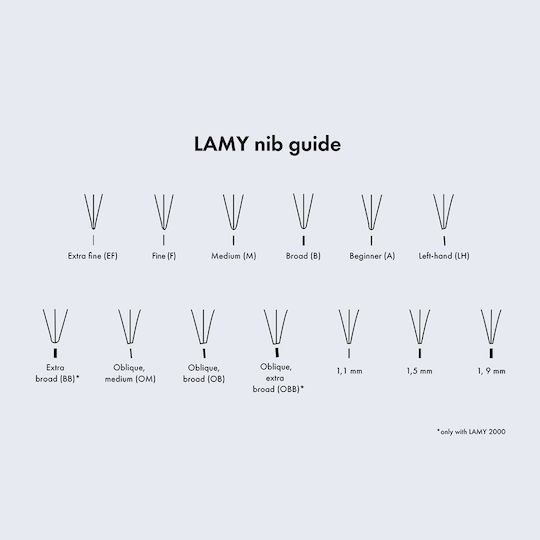 Lamy Joy Πένα Καλλιγραφίας Stub 1.1mm Χρυσή από Ατσάλι