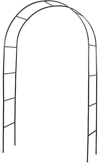 Metal Garden Arch in Bronze Colour 145x38x235cm