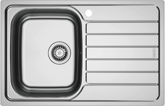Franke 1010716657 Chiuvetă Bucătărie Drop-In Dreapta Inox L78xL50cm Gri
