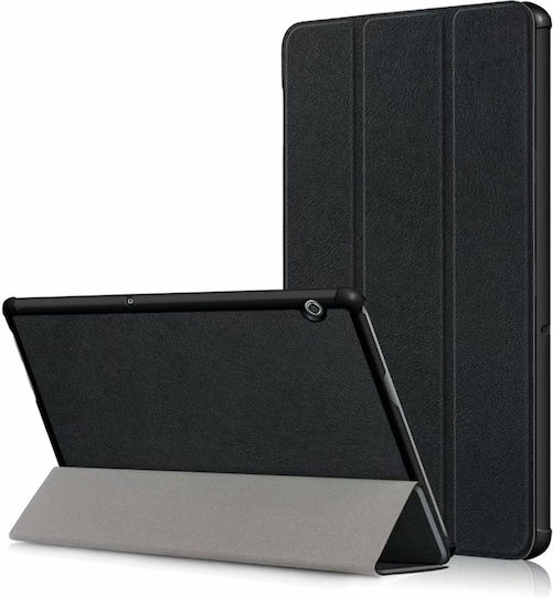 Flip Cover Durabilă Neagră (Huawei Mediapad T5 10.1 2018 W09/w19/l03/l09)