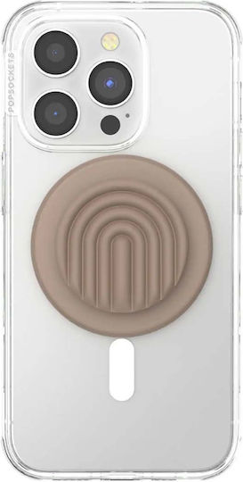 Popsockets Popout Magsafe Smartphone Holder Curves Collection Beige