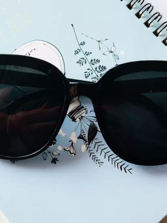 King Unisex Γυαλιά Ηλίου με Πολύχρωμο Σκελετό και Ροζ Polarized Φακό SUNKI345-SN039