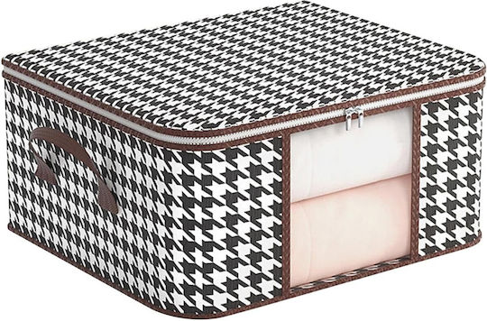 Alista Home Casetă Textilă Depozitare Haine Albă 60x40x30cm