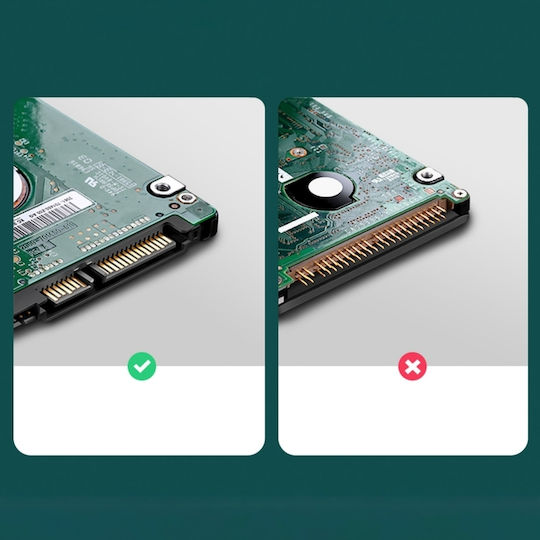 Ugreen Θήκη για Σκληρό Δίσκο 2.5" SATA III με σύνδεση USB 3.1 Type-C