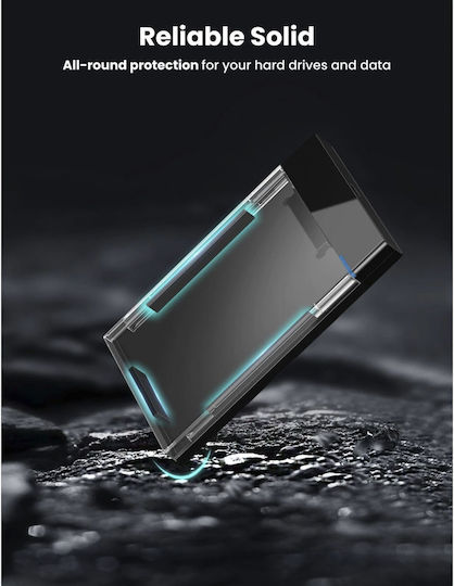 Ugreen Θήκη για Σκληρό Δίσκο 2.5" SATA III με σύνδεση USB 3.1 Type-C
