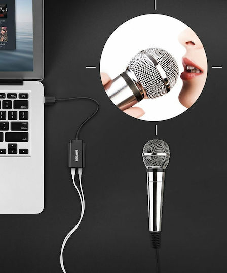 Ugreen US205 External USB 2.0 Sound Card