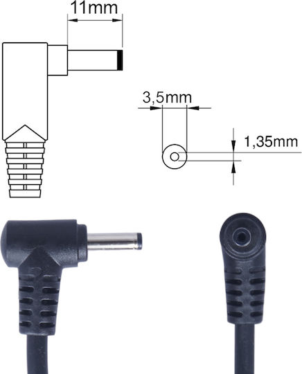 Τροφοδοτικό Laptop Ac Adapter Φορτιστής Toshiba Satellite Pro C50-h-11b Bsy065t1902103 D Κωδ.60241